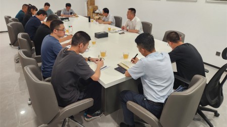 趙溪一行赴甘肅建投七建新廈公司重慶百酈灣項目調(diào)研指導工作